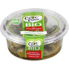 Olives vertes à la provençale Bio (120g)