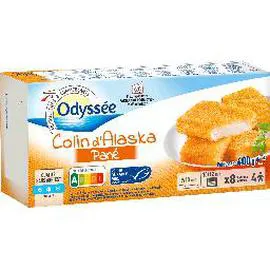 ODYSSÉE Colin d'Alaska pané 400g