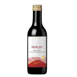 Vin Pays-d'Oc merlot rouge IGP (25cl)
