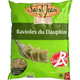 Pâtes cuisinées Ravioles du Dauphiné Label Rouge IGP (1,8kg)
