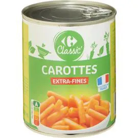 CARREFOUR CLASSIC' Carottes extra fines 530g