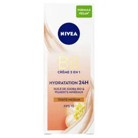 NIVEA Essentials - Soin de jour BB crème hydratation + éclat medium 50ml