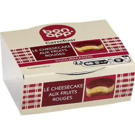 Dessert cheesecake fruits rouges BON APP' (80g)