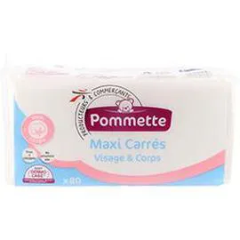 Maxi carrés, visage & corps (x80)