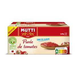 Purée de tomates (600g)
