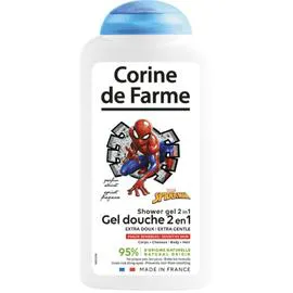 CORINE DE FARME Gel douche 2 en 1 Corps et Cheveux Spiderman 300ml