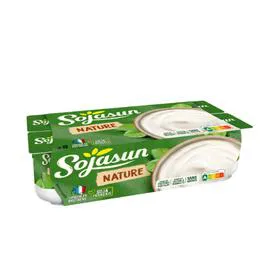 Dessert végétal soja nature (8x100g)