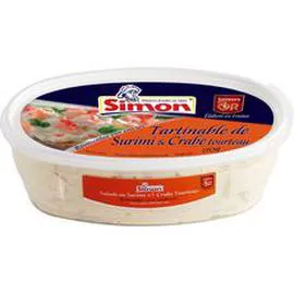Tartinable de surimi et crabe tourteau (270g)