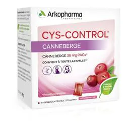 Complément alimentaire cys-control confort urinaire canneberge (x20)