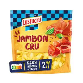 LUSTUCRU Pâtes Fraîches Tortellini Jambon cru 250g