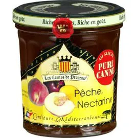 Confiture pêche/nectarine (340g)