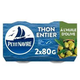 Thon huile d'olive vierge extra (160g)