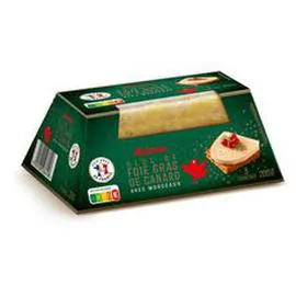 Bloc de foie gras de canard avec morceaux (200g)