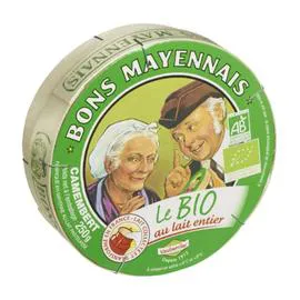 Camembert Le Bio au lait entier (250g)