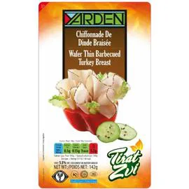 Dinde chiffonnade casher (142g)