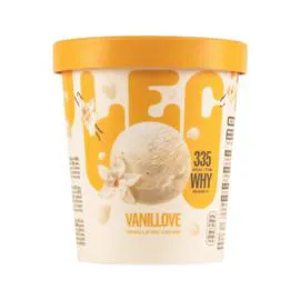 LEC Lec Crème glacée à la vanille 258g