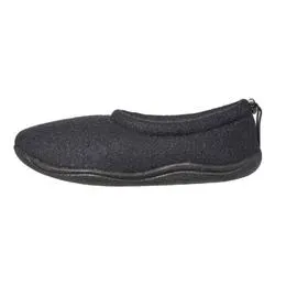 Chaussons femme noir polaire T40 (la paire)