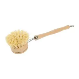 Brosse en bois de hêtre et poil en sisal (l'unité)