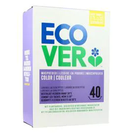 ECOVER Lessive En Poudre 40 Lavages 3kg