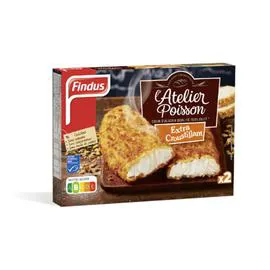 FINDUS Poisson pané colin extra-croustillant msc 250g