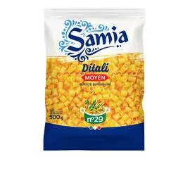 SAMIA Pâtes Ditalini Lisci n°29 500g