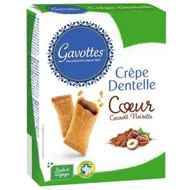 Crêpes coeur cacao et noisettes (90g)