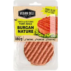Vegan deli burgan nature (180g)