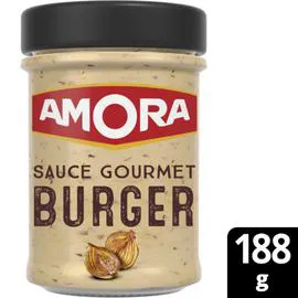 AMORA Sauce burger oignons caramélisés 188g