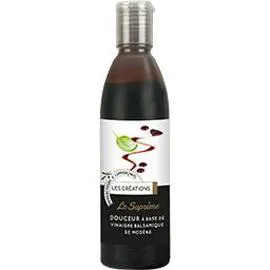 LES CRÉATIONS Le Suprême Douceur à base de vinaigre balsamique de Modène 250ml