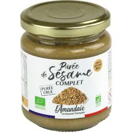 Purée de sésame complet crue BIO (200g)