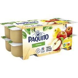 PAQUITO Dessert de fruits pomme 1,6kg