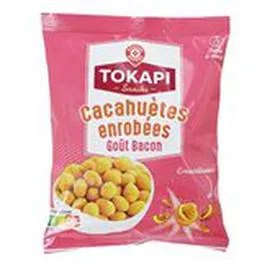 MARQUE REPÈRE, TOKAPI Cacahuètes enrobées Bacon 150g