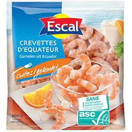 Crevettes d'équateur Cuites - ASC (300g)