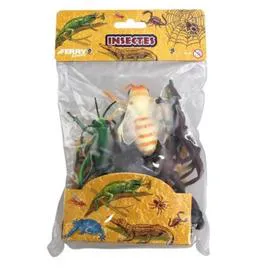 Jouet Sachet 8 Animaux Insecte (l'unité)