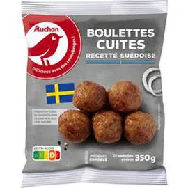 Boulettes de viande cuisinées façon Suèdois (350g)
