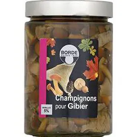 Champignons en bocal Pour gibier (530g)