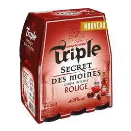 Bière Rouge Aromatisée Cerise Intense (6x25cl)