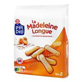 MARQUE REPÈRE, P'TIT DÉLI Madeleines longues 440g
