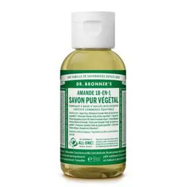Dr Bronner's Savon Liquide Amande Bio (60ml)