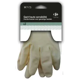 Gants haute sensibilité T7 (x2)