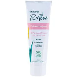 Crème de jour à l'aloe vera Bio (50ml)