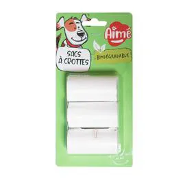 Recharge sacs à déjection ramasse-crotte clean et fresh (l'unité)