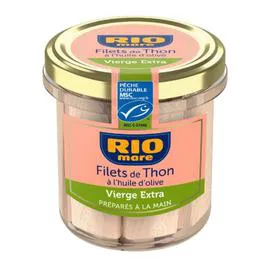 Filets de thon huile d'olive vierge extra (130g)