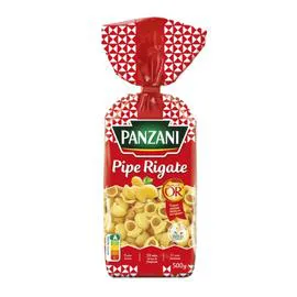PANZANI Pâtes pipe rigate 500g