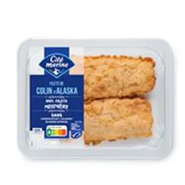CITÉ MARINE Filet de colin d'Alaska MSC Meunière 200g