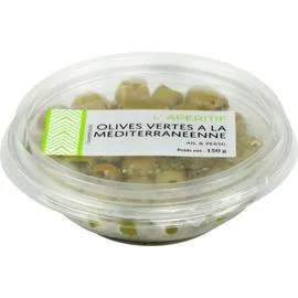 Olives vertes ail et persil (150g)