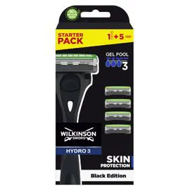 WILKINSON SWORD Rasoir Skin Protection Black Edition Hydro 3 Men l'unité