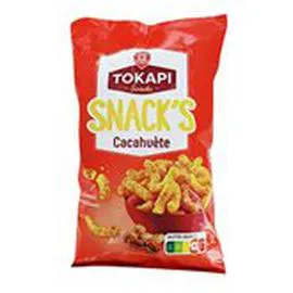MARQUE REPÈRE, TOKAPI Soufflés Snack's Cacahuète 90g