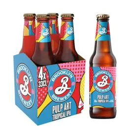 Brooklyn Brewery pulp Art Bière (4x33cl)