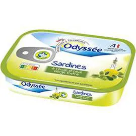 Sardines à l'huile d'olive vierge extra (95g)